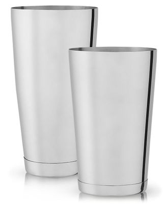 Viski Stainless Shaker Tin Set