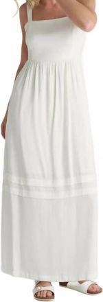 Hurley Sunny Days Maxi Dress In Off White