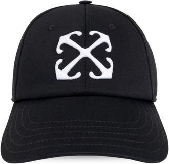 Off-white Black Arrow Drill-embroidered baseball cap