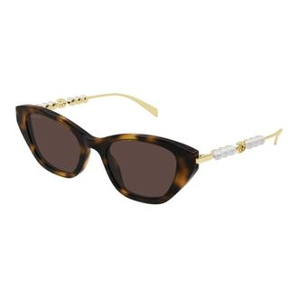 Gucci Sunglasses, female, Brown, 50 MM, Cat Eye Frame