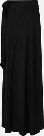 Diane Von Fürstenberg Krisa satin maxi skirt