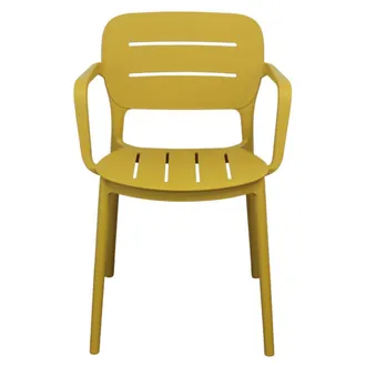 Milani Home Hazel - Set 4 Poltrone In Polipropilene Impilabili