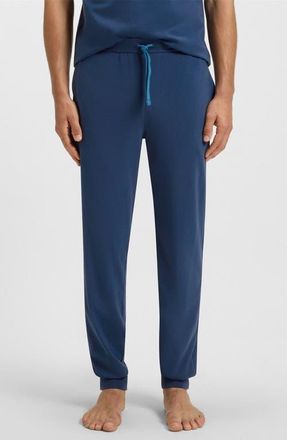 BOSS Mix Match Stretch Cotton Lounge Pants in Open Blue at Nordstrom, Size Xx-Large