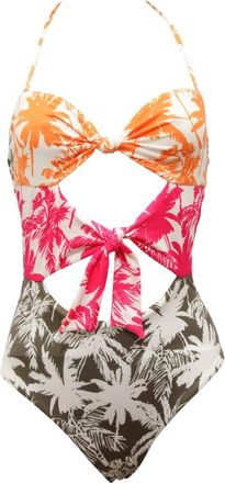 Sundek Blake Zwempak - Dames - Badpakken - Veelkleurig - S - Badmode