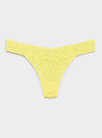 Hanky Panky Womens Stretch lace thong Nylon