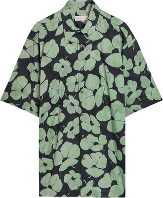 Dries Van Noten Corbino Floral Cotton Shirt - Multicoloured 1 - XL