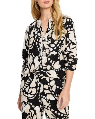 Nic+Zoe Nic+Zoe Evening Petal Woven Shirt