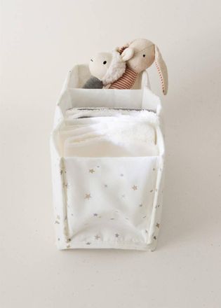 Mango Organizer 100% percalle di cotone stelle grigio - Home - Taglia unica - MANGO HOME