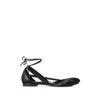 Christophe Lemaire Flat Pedille Ballerinas In Goat Leather