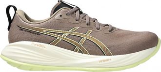 Asics Mens Gel-Cumulus 27 Running Shoes In Taupe Grey/black