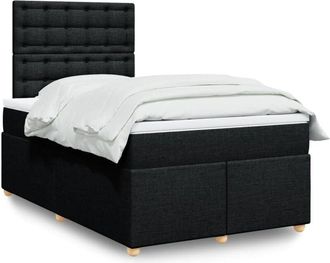 vidaXL Estructura De Cama Blanco Puro 120 X 200 Cm Cuero Sint&eacute;tico