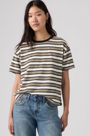 Levi's Vintage Tee - Women - XS - Multi Colour / Lillian Stripe Egret