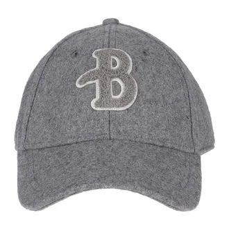 Ballantyne Accessoires, Heren, Grijs, ONE Size, Melton Baseball Cap