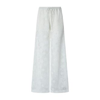 Pinko Pinko, Dames, Broeken, Wit, Maat: XS