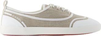 Carel Sol Tennis - Dames - Sneakers - Beige - 40 EU - Katoen - Schoenen