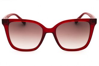 Love Moschino MOL077S Oversized Square Sunglasses - Red
