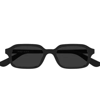 Alexander McQueen Alexander McQueen, Sunglasses, unisex, Black, Size: 51 MM Am0558S Sunglasses