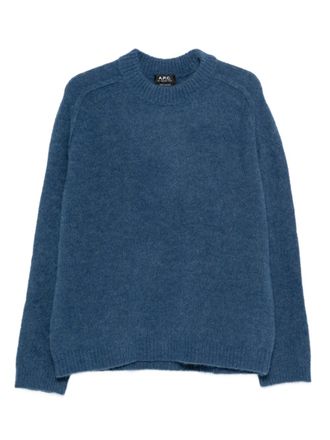 A.P.C. Tyler sweater - Blauw