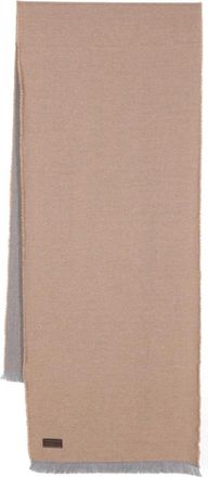 Canali Luxe Kasjmier Sjaal - Heren - Wintersjaals - Beige - ONE Size - Kasjmier - Accessoires