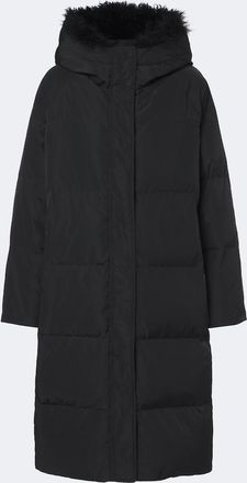 Yves Salomon Hooded down coat