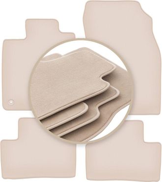 OEM Alfombrillas Premium Beige Para: Renault Kadjar Suv 2015