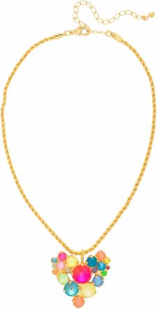 Sorrelli Womens Olie Pendant Necklace In Vibrant