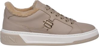 Baldinini Leren sneaker - Dames - Schoenen - Beige - Maat: 36 EU Leer