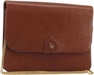 Dior Pre-owned Vintage Shoulder Bag - Dames - Vintage Schoudertas - Bruin - ONE Size - Vintage