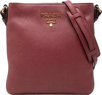 Prada Pre-owned Prada Vitello Daino Crossbody Ladies MY0EGLR3AWMXBOFX