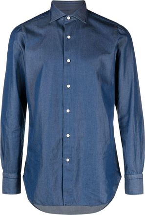 Finamore Regular Fit Denim Shirt