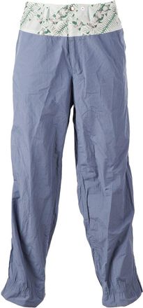 Kolor printed waistband trouser - men - Cotton/Polyester - 1 - Blue