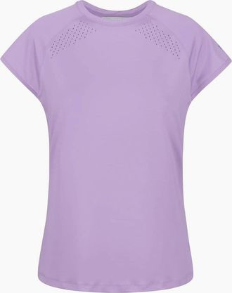Regatta Womens Crew Neck Raglan Sleeve Jersey T-Shirt - Purple - Size: 20