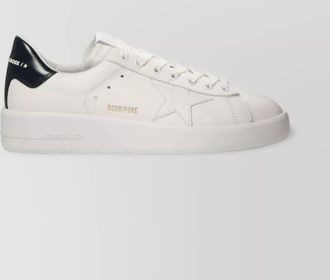 Golden Goose star perforated contrast heel sneakers