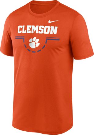 Nike Clemson Courtside Nike Mens Dri-FIT College T-Shirt in Orange | 02TI89MCLN-5DA