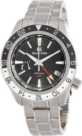 Grand Seiko Sport GMT Spring Drive Black Dial Mens Watch SBGE277