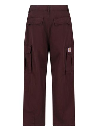 Carhartt Work in Progress Mens Trousers Brown Organic Cotton