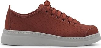Camper Dames Runner Up Schoenen in Rood - Dames - Sneakers - Rood - 40 EU - Leer - Schoenen