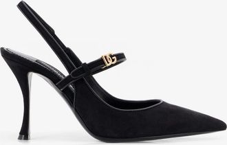 Dolce & Gabbana Decollet&egrave; in pelle e suede - DOLCE & GABBANA - gender_Woman