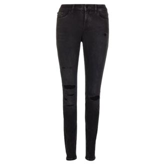 Calvin Klein Mid Rise Skinny 0432913 Denim - Dames - Skinny Jeans - Zwart - 8XL - Denim - Jeans