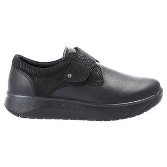 Joya Relax II Leather Textile Womens Comfort Shoes - Black - Size:UK 6.5