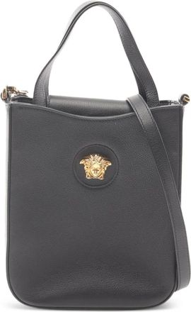 Versace Borsa a mano Medusa Square two-way anni 2010 - Nero