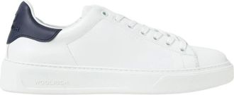 Woolrich Heren, Schoenen, Wit, Maat: 44 EU Leer