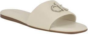 Calvin Klein Yancie 2 Slide Sandal in Cream at Nordstrom Rack, Size 5.5