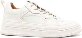 Buttero Circolo Sneaker - Heren - Sneakers - Wit - 44 EU - Leer - Schoenen