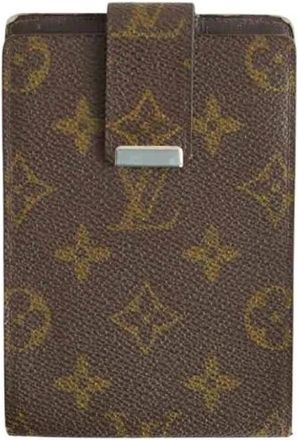 Louis Vuitton Pre-owned Wallets, female, Brown, Size: ONE SIZE Pre-owned Porte-carte Card Holder