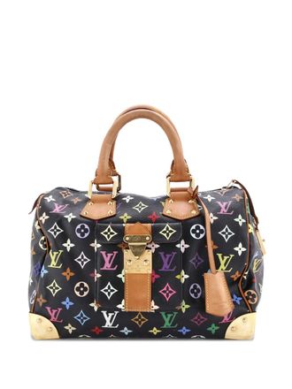 Louis Vuitton Speedy Handbag Monogram Multicolor 30 satchel - Nero
