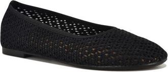 Nine West Burnne Ballet Flat in Black 002 at Nordstrom, Size 5.5