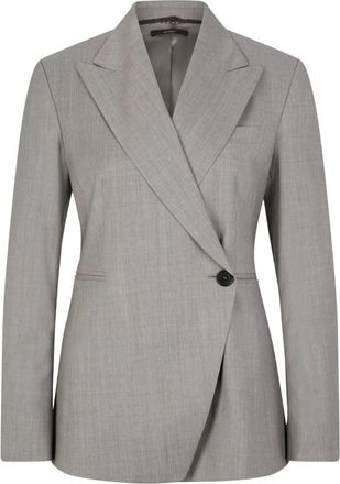 Windsor Blazer - Dames - Blazers - Grijs - M - Leer - Jassen