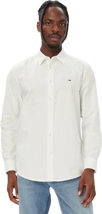 Tommy Jeans Camicia Oxford - - Shirts - Uomo - Bianco - S