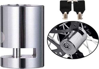 No Brand Candado Para Freno De Disco De Motocicleta, Candado Para Freno De Disco, Protecci&oacute;n Antirrobo, Impermeable, Cerradura Con Llave, Protecci&oacute;n Antirrobo,